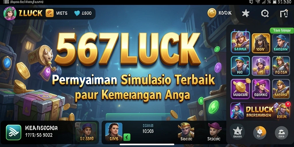 Tangkapan layar 567LUCK menampilkan gameplay yang mendebarkan dengan grafis yang menarik.