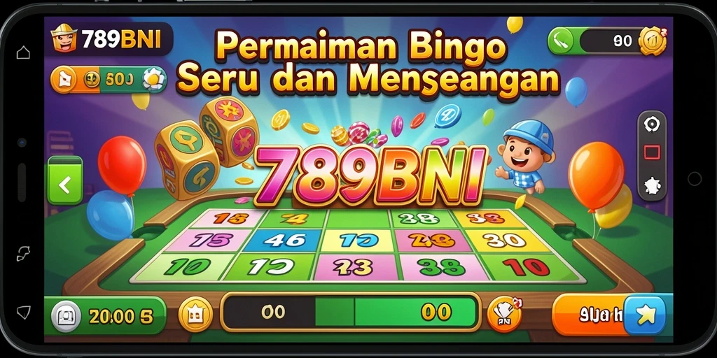 Gameplay seru bingo di 789BNI dengan interaksi pemain.