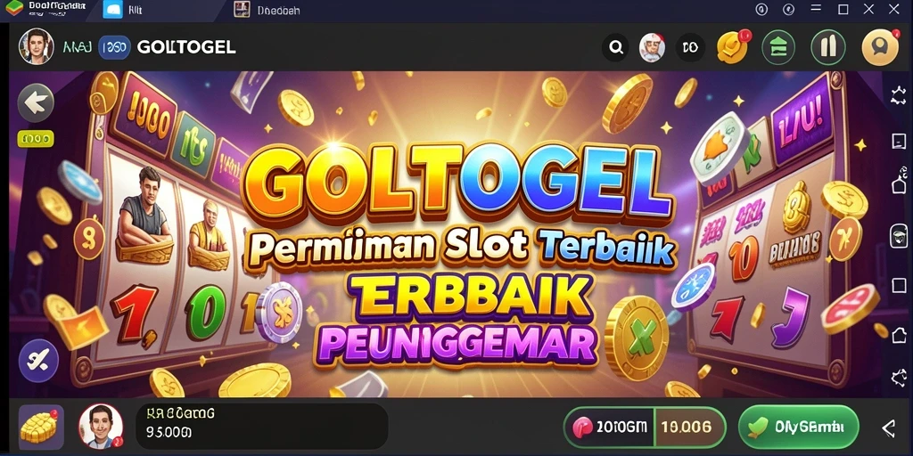 Screenshot GOLTOGEL menampilkan gameplay slot yang menarik dan penuh warna.
