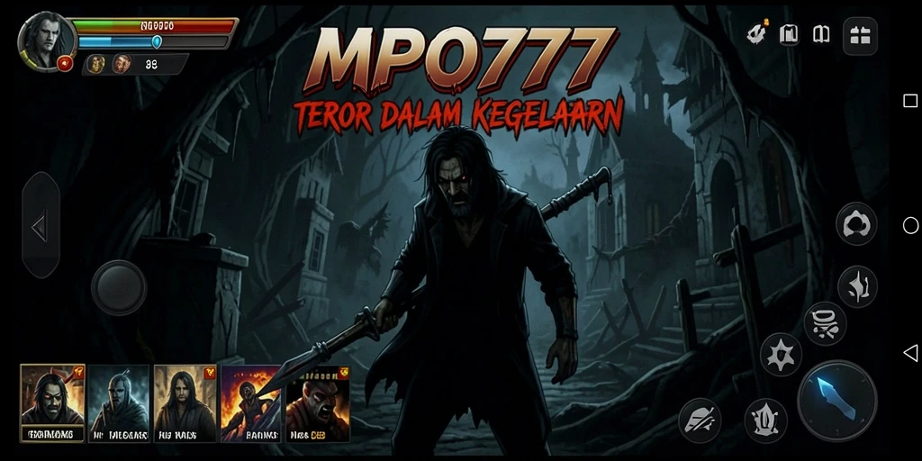 Screenshot MPO777 menampilkan suasana gameplay Horror yang menegangkan.