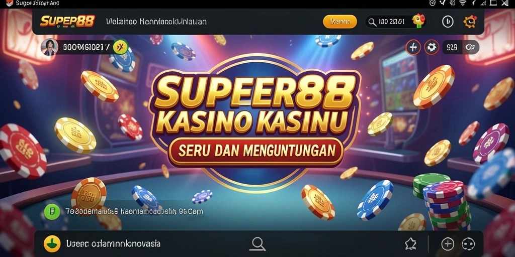 Screenshot SUPER88 menampilkan gameplay menarik dengan berbagai permainan Kasino.