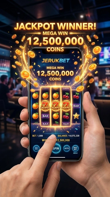 Menu kategori aplikasi di jerukbet yang mudah diakses.